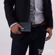 金盒特价，Bottega Veneta 葆蝶家 244688 V4651 4013 长款小牛皮编织钱包 Prime会员免费直邮含税
