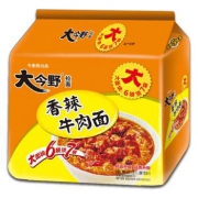 今麦郎 方便面 大今野香辣牛肉面 五连包*2件