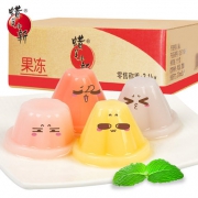 蜡笔小新 水晶之恋布丁果冻 2100g 15.8元包邮