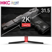 HKC 惠科 G32 Pro 31.5英寸 VA曲面电竞显示器（2560x1440、144Hz、1800R） 1929元包邮
