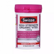 Swisse 高浓度圣洁莓片1500mg 60片 缓解痛经不适 prime会员免运费