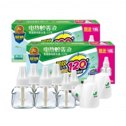 1日0点：超威 雨后薄荷电蚊香液（40ml*2瓶+20ml ） *2件 44.9元包邮（前30分钟，合22.45元/件）