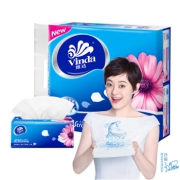 京东PLUS会员： Vinda 维达 超韧系列 抽纸 3层120抽10包 (153mm*195mm)  *4件 69.6元（合17.4元/件）