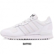 限尺码：adidas 阿迪达斯 ZX 700 女款经典复古跑鞋