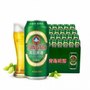 TSINGTAO 青岛啤酒 经典10度 500ml*24听*2件+12听果啤+6听千禧临门 218元包邮