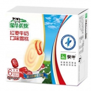 限地区： 蒙牛 优牧 红枣牛奶口味雪糕 70g*6支 *12件