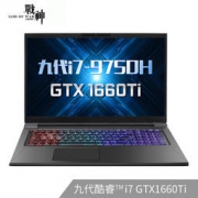 新品发售： HASEE 神舟 战神 G7-CT7VK 17.3英寸游戏笔记本（i7-9750H、16GB、256GB+1TB、GTX1660Ti） 7799元包邮（需预约）