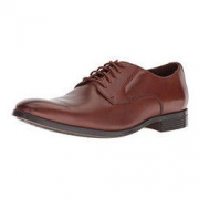 限US7.5码，Prime会员：CLARKS 其乐 Conwell Plain 男士真皮正装鞋 314.23元＋28.59元含税包邮约343元