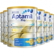 88VIP：Aptamil 澳洲爱他美 白金版 婴幼儿奶粉 3段 12-24个月 900g*6罐 1015.59元含税包邮 ￥1016