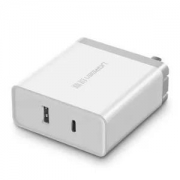 UGREEN 绿联 40952 Type-C双口充电器 45W PD快充