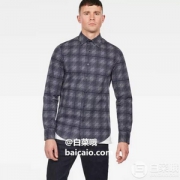 限M码，G-Star Raw Core Super Slim 男士超薄弹力棉休闲衬衫 Prime会员免费直邮含税