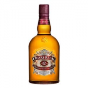 Chivas 芝华士 12年苏格兰威士忌 1000ml*2瓶+哈尔滨 冰萃啤酒255ml*24听