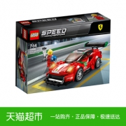 LEGO 乐高 Speed赛车系列 75886 法拉利 488 GT3*2件 + 75884 1968款福特野马278.55元包邮（多重优惠）