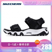18日0点：Skechers 斯凯奇 D'lites 88888160 女款凉鞋 *2件 486元包邮（前100件，合243元/件）