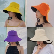 棉昭 女款 日系遮脸渔夫帽