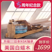 wakagym 哇咖 美国进口白蜡木水阻划船机 5周年硬核纪念款 1599元包邮