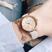 Olivia Burton Lace Detail 女士石英手表 OB16MV58