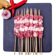 京东PLUS会员：草原宏宝 羔羊肉串 500g（约20串） *5件