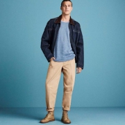 限尺码，Clarks 其乐 Hale Rise 男士牛皮高帮休闲鞋 Prime会员免费直邮含税