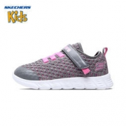 SKECHERS 斯凯奇 82188N-GYPK 女童魔术贴休闲鞋*3件 283.9元(多重优惠,合94.63元/件)