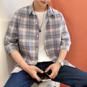 TOULRUN 男士格纹衬衫 78元包邮（需用券）