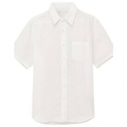 MUJI 男子亚麻衬衫