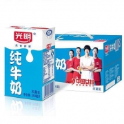 限地区： 光明 纯牛奶 250ml*24盒 *3件
