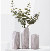 Hoatai Ceramic 北欧家居 装饰品 陶瓷花瓶 摆件 石纹几 35元包邮
