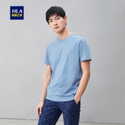 HLA 海澜之家 男士圆领T恤 58元
