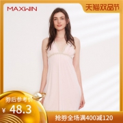 MAXWIN 马威 19182274015 女士仿真丝睡衣49元包邮（需用券）