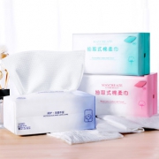 超值100片干湿两用抽取式棉柔巾