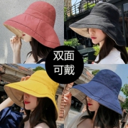 2019网红渔夫帽女夏遮阳防晒双面可戴 券后￥15.9