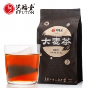开胃、解油腻：艺福堂 原味浓香型大麦茶 570g