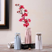 移动专享： Hoatai Ceramic 华达泰陶瓷 简约陶瓷花瓶 不含花
