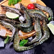GUOLIAN 国联 越南黑虎虾40/50 中号 400g 16-20只