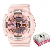 CASIO 卡西欧 G-SHOCK×王者荣耀 GMA-S110MP-4A1PRK-妲己 联名运动腕表+游戏手柄
