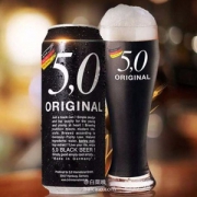 限PLUS会员，德国进口 ORIGINAL 奥丁格 5.0 ORIGINAL 黑啤啤酒 500ml*24听