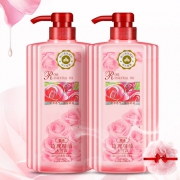嘉禾 玫瑰花香沐浴露 750ml 19.9元包邮