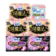 苏菲 58片口袋魔法日用夜用组合