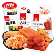 卫龙 零食大礼包 40包 19.9元包邮（需用券）