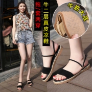 利进 时尚百搭真皮女凉鞋 券后￥29.9