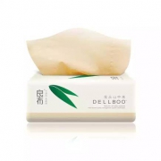 良布（DELLBOO） 柔肤本色抽纸 孕婴超韧100抽*6包提装（小规格）