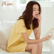 dingguagua 顶瓜瓜 25241 女士纯棉吊带睡裙 49元包邮（需用券）
