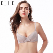 ELLE B00218WF 女士薄款聚拢美背文胸  券后89元