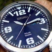 SEIKO 精工 SNE329 太阳能男表 Prime会员免费直邮