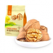八享时 薄皮大核桃 500g+初然之爱 婴儿手口湿巾 80抽*6包