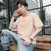 2019新款7分袖男潮牌圆领套头上衣T恤 券后￥79