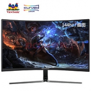 值哭！144hz真香！优派 23.6寸 全视曲面显示器 VX2458-C-MHD
