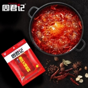 周君记 麻辣牛油火锅底料200g 5.8元包邮