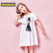 Balabala 巴拉巴拉 女童连衣裙